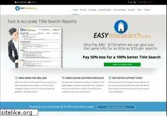 easytitlesearch.com