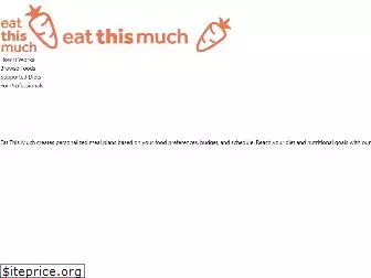 eatthismuch.com