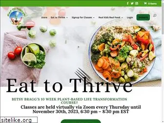 eattothrive.info