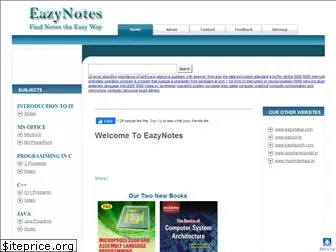 eazynotes.com