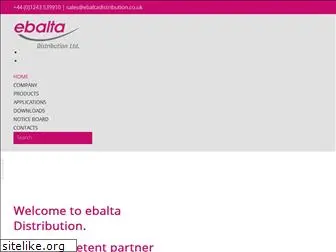 ebaltadistribution.co.uk