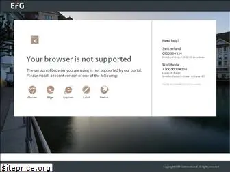 ebanking.efginternational.com