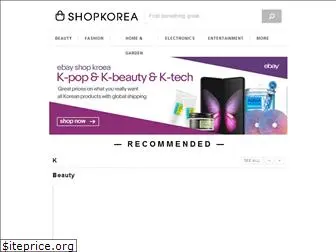 ebayshopkorea.com