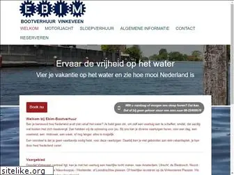 ebim-bootverhuur.nl