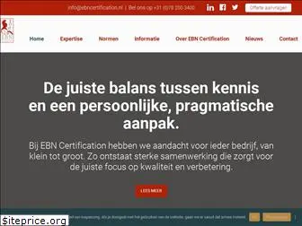 ebncertification.nl