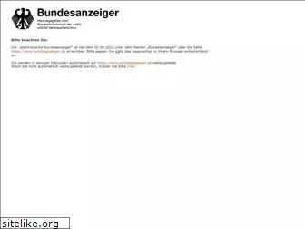 ebundesanzeiger.de