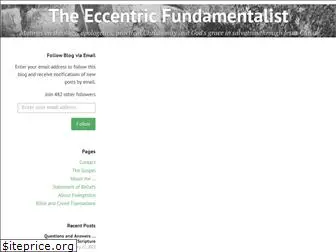 eccentricfundamentalist.com