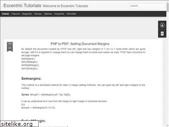 eccentrictutorials.blogspot.com