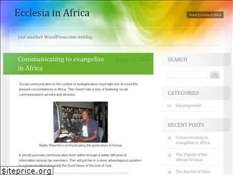 ecclesiainafrica.wordpress.com