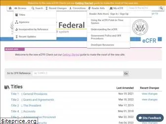 ecfr.gov