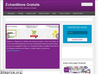 echantillonsgratuits.ca