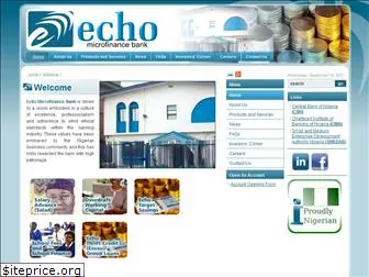 echomicrofinancebank.com