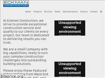 eckmanconstruction.com
