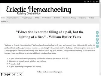 eclectic-homeschool.com