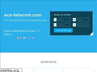 eco-telecom.com