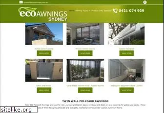 ecoawnings.com.au