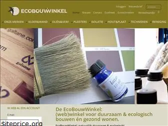 ecobouwwinkel.be