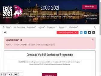 ecoc2021.org