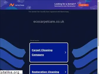 ecocarpetcare.co.uk