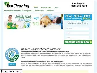 ecocleaningla.com