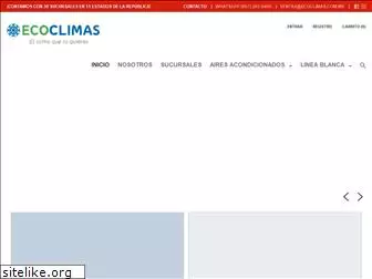 ecoclimas.com.mx