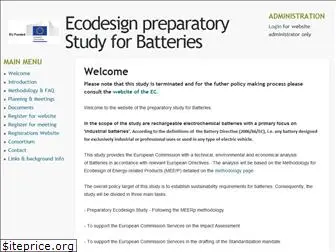 ecodesignbatteries.eu