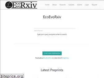ecoevorxiv.org