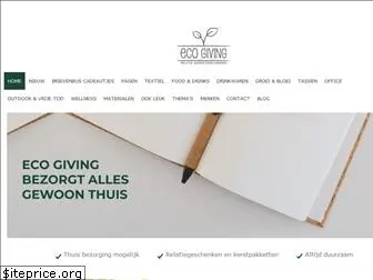 ecogiving.nl