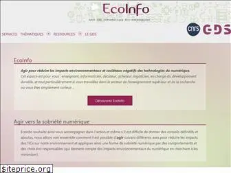 ecoinfo.cnrs.fr
