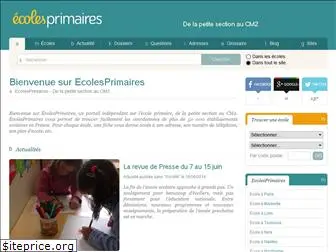 ecolesprimaires.fr