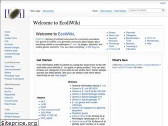 ecoliwiki.org