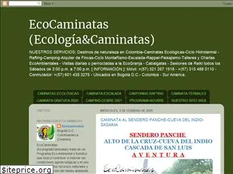 ecologiaycaminatas.blogspot.com