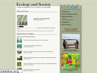 ecologyandsociety.org
