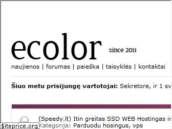 ecolor.lt