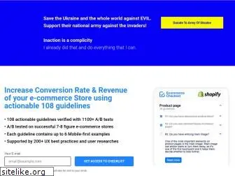 ecommerceconversionchecklist.com