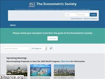 econometricsociety.org