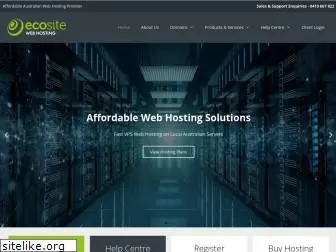 ecositewebhosting.com.au