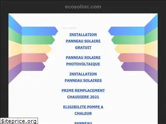 ecosolinc.com