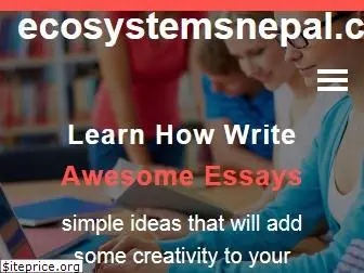 ecosystemsnepal.com