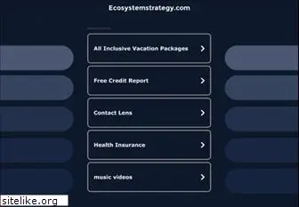 ecosystemstrategy.com