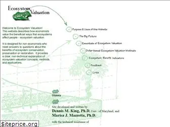 ecosystemvaluation.org