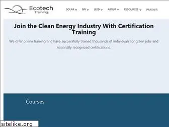 ecotechtraining.com