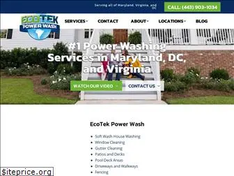 ecotekpowerwash.com