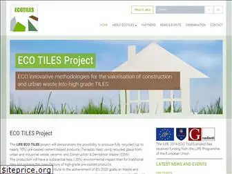 ecotiles-lifeproject.eu