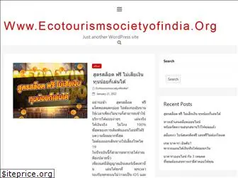 ecotourismsocietyofindia.org