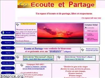 ecoutetpartage.fr