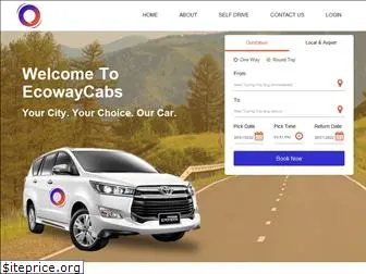 ecowaycabs.com