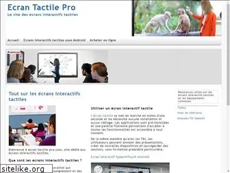 ecran-tactile-pro.com