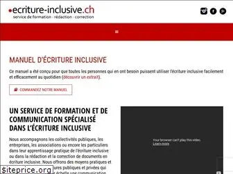 ecriture-inclusive.ch