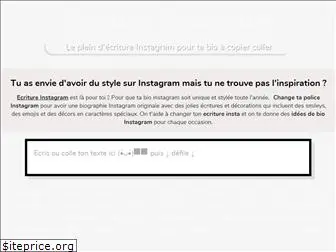 ecriture-instagram.fr